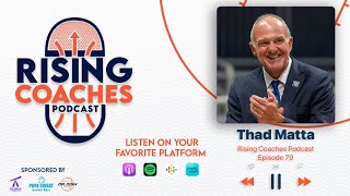 Rising Coaches Podcast Ep 79  Thad Matta [upl. by Trubow]