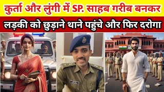 SP साहब कुर्ता और लुंगी में गरीब बनकर लड़की को छुड़ाने थाने पहुंचे और फिर दरोगा ने जो किया [upl. by Sirrep]