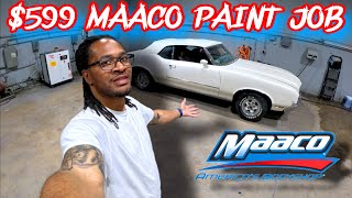 Is a 599 Maaco Paint Job Worth It Custom Convertible Oldsmobile Cutlass Review [upl. by Adriane]