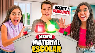 RESPONDA RÁPIDO E ESCOLHA O MATERIAL ESCOLAR DA ADVERSÁRIA QUEM LEVOU A MELHOR [upl. by Bartolome224]