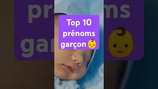 Top 10 prénoms garçons en France [upl. by Novikoff]