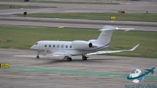 500RG LLC Gulfstream G500 N500RG  UHD 4K [upl. by Enilekaj]