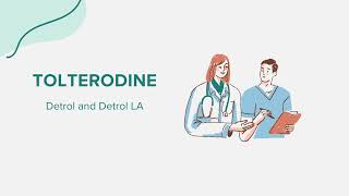 Tolterodine Detrol and Detrol LA  Drug Rx Information [upl. by Thant]