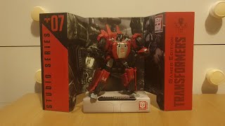 Transformers Reviews  Studio Series Gamer Edition Sideswipe [upl. by Il]