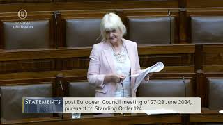 Deputy Marian Harkin  speech from 10 Jul 2024 [upl. by Gaye]