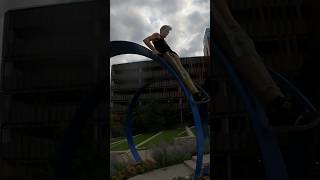 Fruit loop slide 🐒parkour freerunning [upl. by Furey]