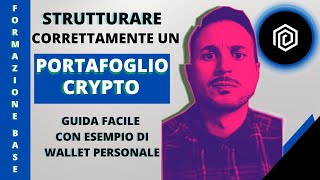 PORTAFOGLIO CRYPTO 2022 e STRATEGIA dinvestimento [upl. by Notserp146]