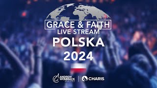 Grace amp Faith Poland 2024  Livestream with Andrew Wommack [upl. by Azmuh]