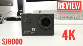 SJ8000 Action Camera REVIEW amp Sample Videos and Pictures  Pretty Good [upl. by Mazurek]