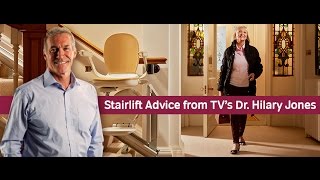 Stairlift Advice From TVs Dr Hilary Jones [upl. by Sethrida]