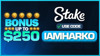 Stake Promo Code 2024  UP TO 250  NEW STAKE PROMO CODE [upl. by Haerb106]