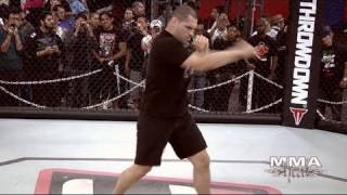 UFC Heavyweight Champ Cain Velasquez UFC 121 Workout amp Interview [upl. by Asyal]