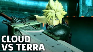 Dissidia Final Fantasy NT Gameplay Cloud Versus Terra [upl. by Vizza]