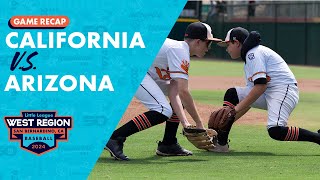 Game Highlights Arizona vs N California  Little League Baseball West Region Tournament [upl. by Tletski]