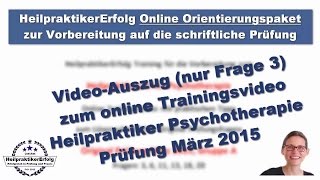 Heilpraktiker Psychotherapie Lerntipp  Gehört der sokratische Dialog zur Verhaltenstherapie [upl. by Gilliette]