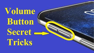 Volume Button Secret Tricks You Should Know  Howtosolveit [upl. by Dymoke]