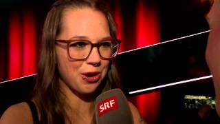 Interview mit Stefanie Heinzmann nach der zweiten LiveShow [upl. by Conyers21]