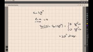 Mathématiques  Analyse réelle  Limite dune fonction  Critère de divergence  Partie 1 [upl. by Annawyt986]