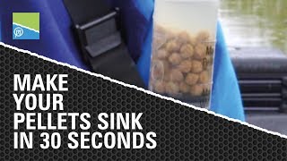 How to make your pellets sink in 30 seconds  Match Fishing [upl. by Rabelais]