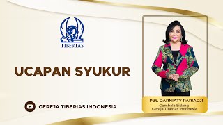 UCAPAN SYUKUR  Pdt Darniaty Pariadji  Minggu 4 Februari 2024 [upl. by Bullard311]