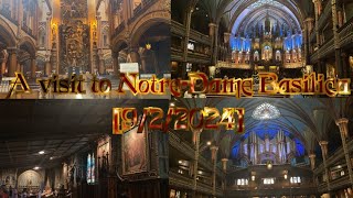 A visit to NotreDame Basilica of Montreal 922024 [upl. by Harli]