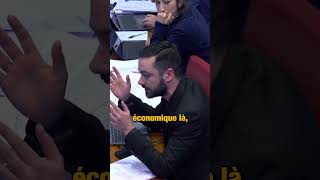 David Guiraud face à un macroniste en plein lag error404 [upl. by Alaekim]