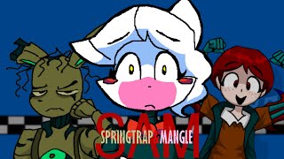 Springtrap and Mangle The Weirdest FNAF series  JoeyDoesShow [upl. by Cirtap]