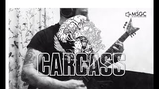 Carcass Tools of the Trade Guitar Cover [upl. by Ahseya934]