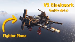 Armored Fighter Plane with Clockwork Out now  Valkyrien Skies Clockwork [upl. by Rayham]