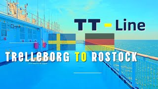 Crossing the Baltic Sea on a DIY Ferry TT Line [upl. by Airetnahs]