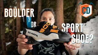 Is The Scarpa Booster ACTUALLY A Sport Climbing Shoe  Climbing Daily Ep1810 [upl. by Stormie342]