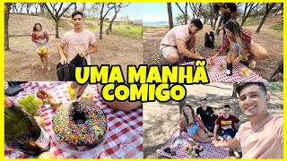 FIZEMOS UM PIQUENIQUE NA PRAIA🏕🌞 [upl. by Acinna]