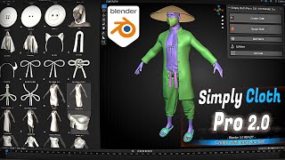 Simply Cloth Pro 20  Asset Browser  Simply Asset Bundle CutampSew Patterns [upl. by Ayanad]