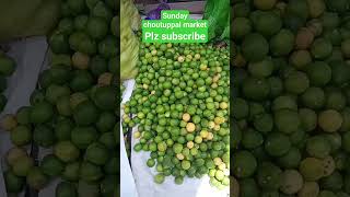 choutuppal market sundayyoutubeshorts short videosmarket [upl. by Nitreb744]