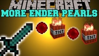 Minecraft MORE ENDER PEARLS DEADLY HARMLESS amp EXPLOSIVE Mod Showcase [upl. by Egwin]