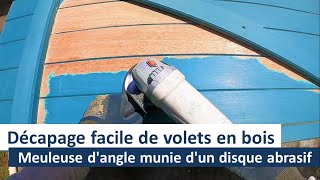 Une des meilleures méthodes pour décaper des volets en bois [upl. by Tracie573]