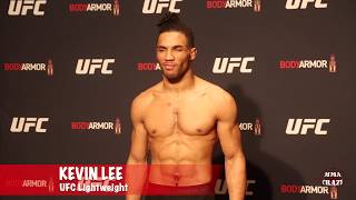 UFC 244 Kevin Lee makes weight in his return to Lightweight [upl. by Nalani711]