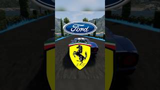 Ford Gt40 vs Ferrari F40 beamng ford gt40 vs ferrari f40 like share follow fyp [upl. by Nawrocki]