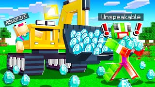 7 Ways To Steal UNSPEAKABLES DIAMONDS in Minecraft [upl. by Yssirc69]