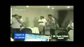 Bro Eliseo Soriano vs Mr Collado [upl. by Aldin]