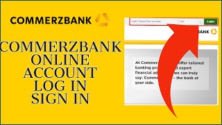 Login Commerzbank Online Banking Account 2021  Commerzbank Bank Login  commerzbankde Login [upl. by Flam]