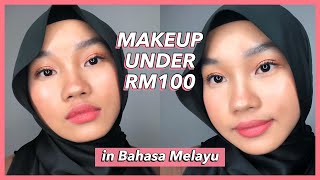 MAKEUP UNDER RM100 IN BAHASA MELAYU DRUGSTORE [upl. by Aleras453]