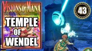 Visions of Mana  Temple of Wendel  Walkthrough Part 43 [upl. by Auqined654]