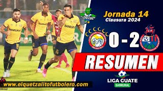 RESUMEN COMPLETO Xelajú MC 0 Vs Municipal 2  Jornada 14 Clausura 2024 Liga Guate [upl. by Enelyak]