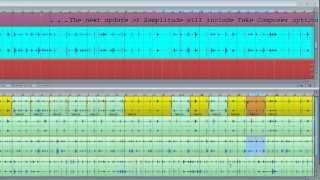 Samplitude Pro X Comping with the Take Composer [upl. by Wildee]