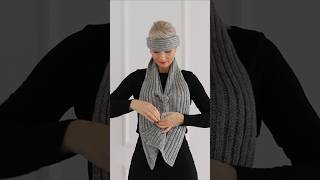 Scarf Hack 🧣 das muss du unbedingt probieren fashionhacks zum nachstylen scarfstyle scarf [upl. by Elgar]