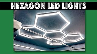 LZHOME Hexagon LED Garage Lights [upl. by Britt]