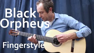 Black Orpheus Fingerstyle  Tabs [upl. by Tyree757]