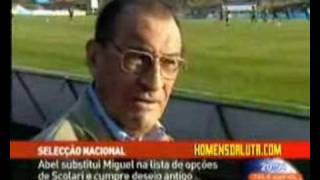 Homens da Luta interrompem selecção Telejornal 14 Nov 2007 [upl. by Medeah152]