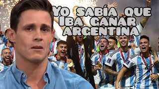 Reacción de Edu Aguirre tras ganar el mundial Argentina primeras palabras en el chiringuito [upl. by Parris617]